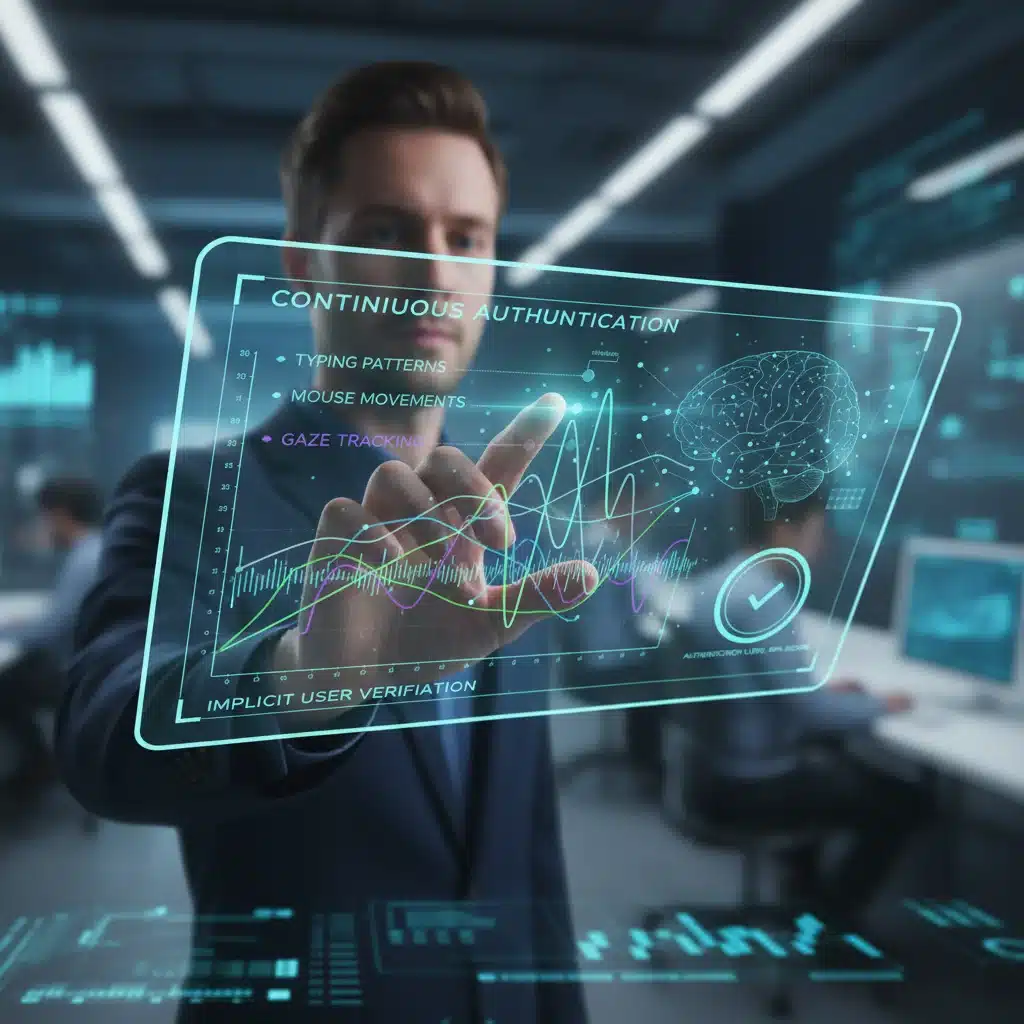 Behavioral biometrics for continuous authentication and threat detection.