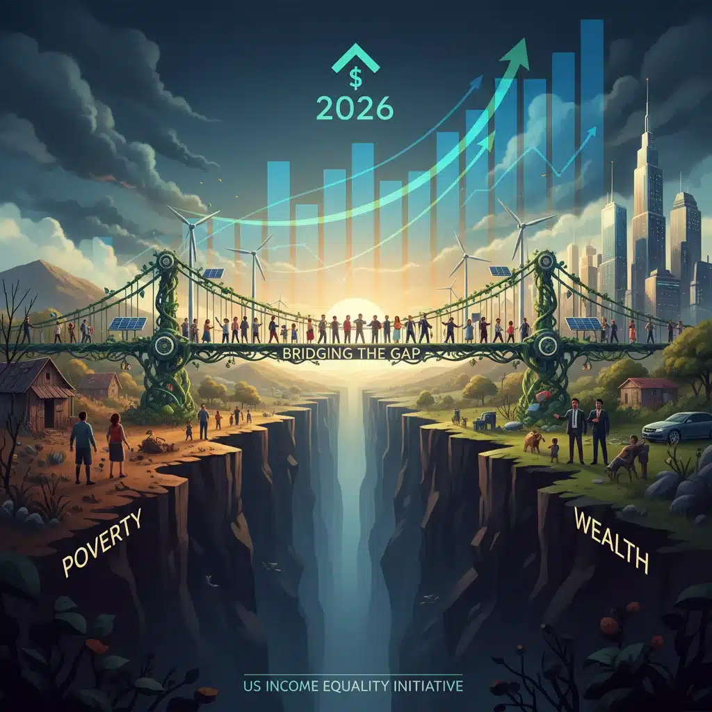 Bridging the Gap: 2 Practical Solutions for Income Inequality in the US by 2026