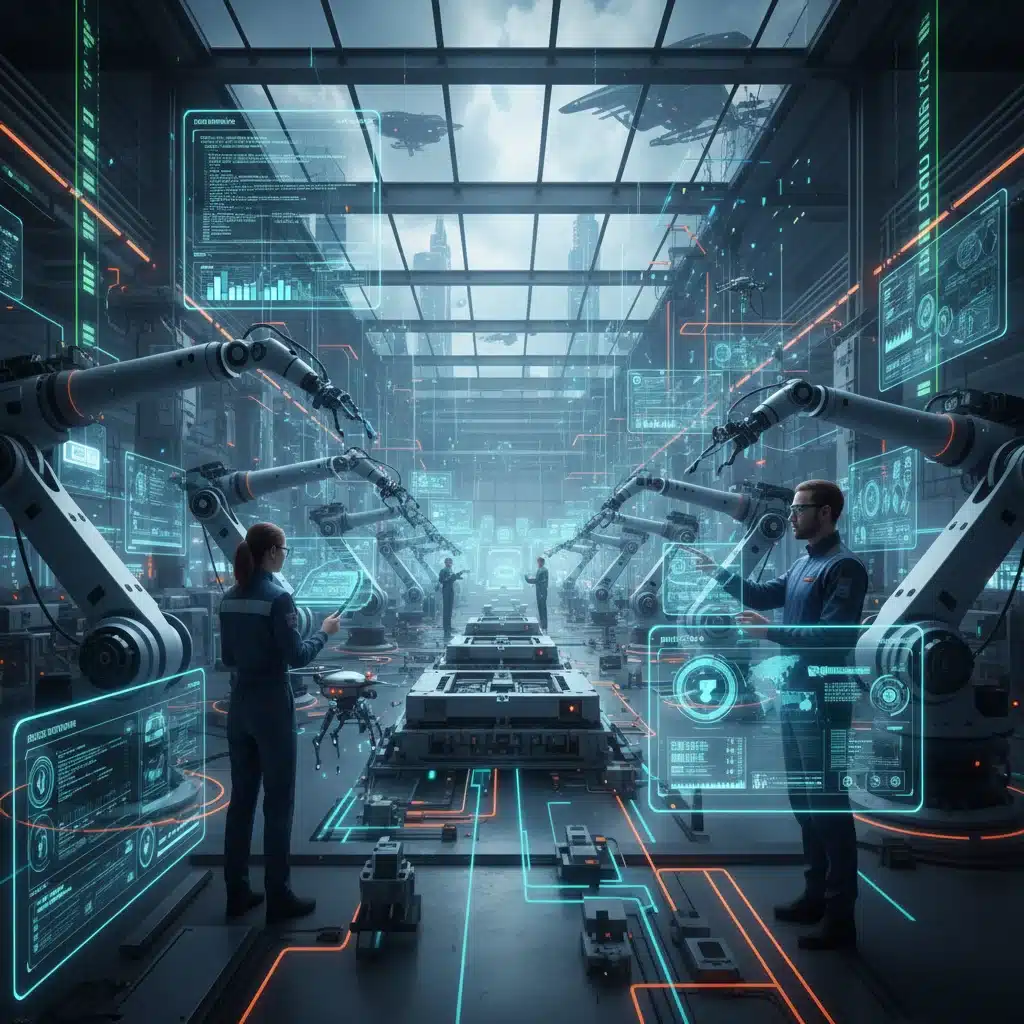 Edge Computing Transforms US Manufacturing: 15% Efficiency Boost