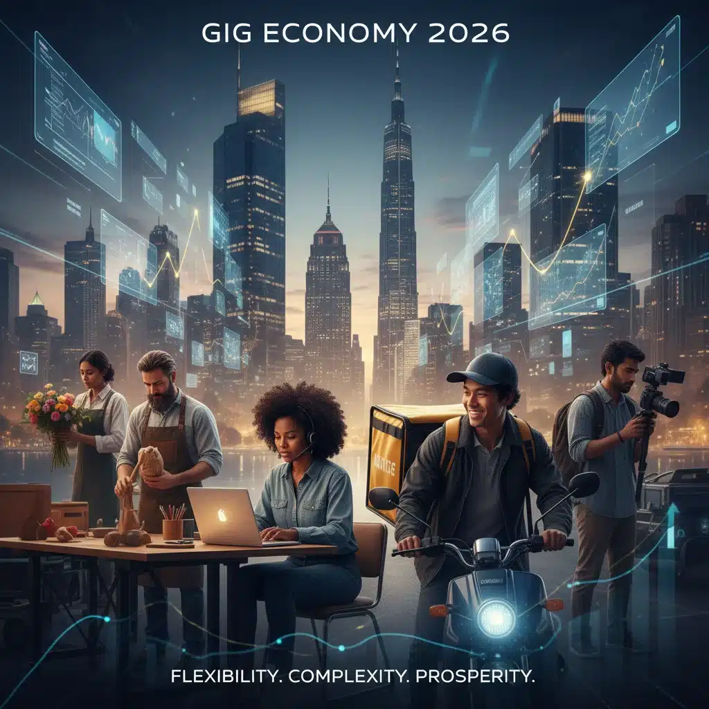 Gig Economy 2026: Financial Impact on US Workforce
