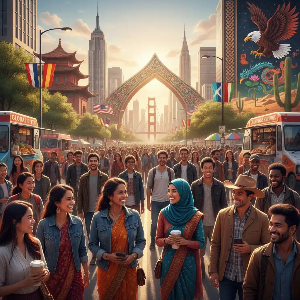 Global Cultures Shaping US Identity: 5 Key Integrations by 2026