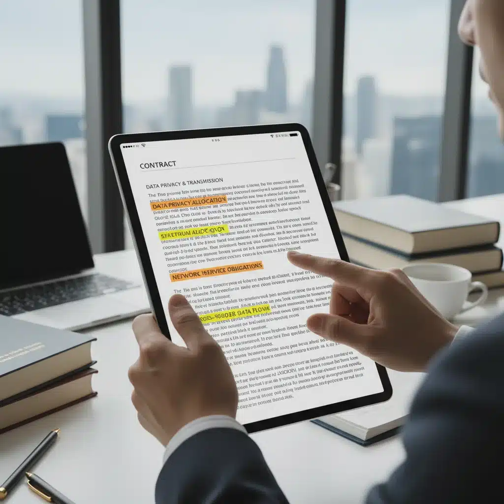 Legal document review concerning telecommunications law and net neutrality