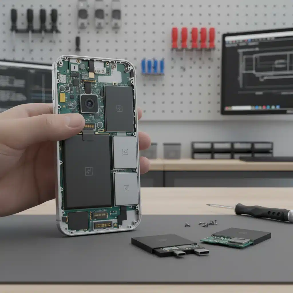 Modular smartphone design promoting repairability and reducing electronic waste