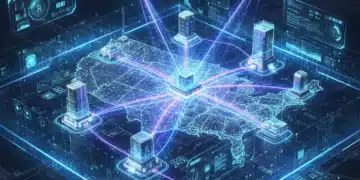 Futuristic quantum internet network connecting US research institutions