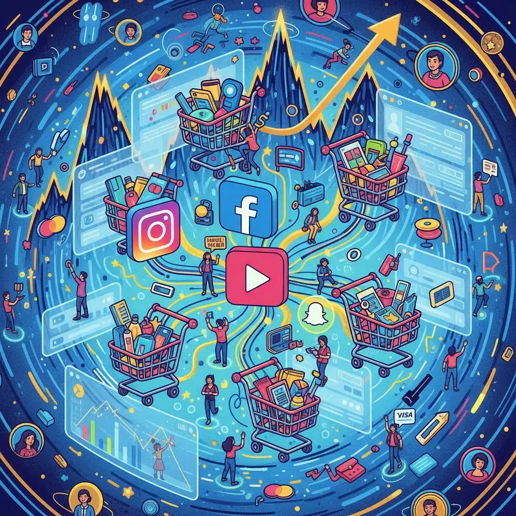 Social Commerce Revolution: 50% In-App Purchase Surge by 2026