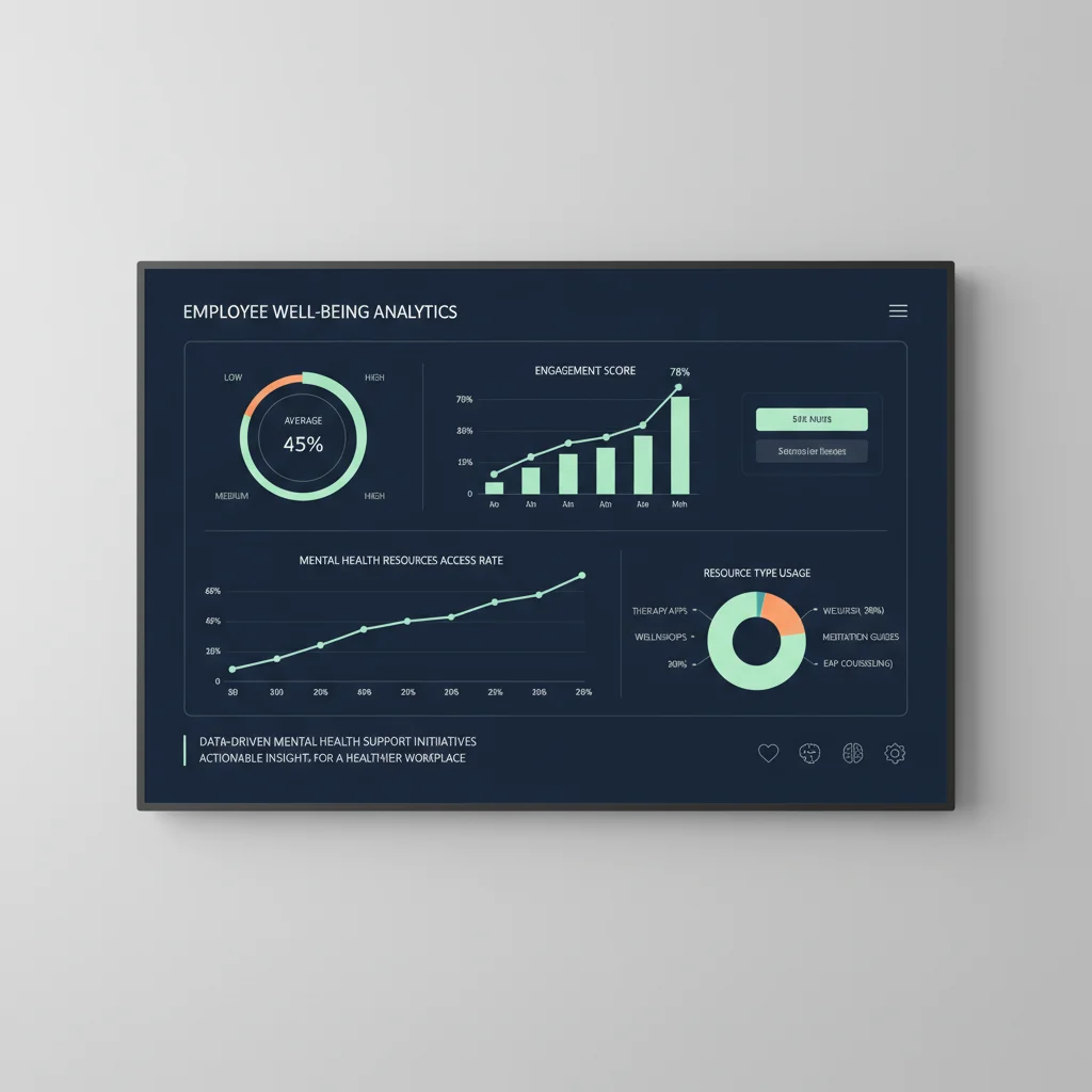 Data analytics for employee mental health programs