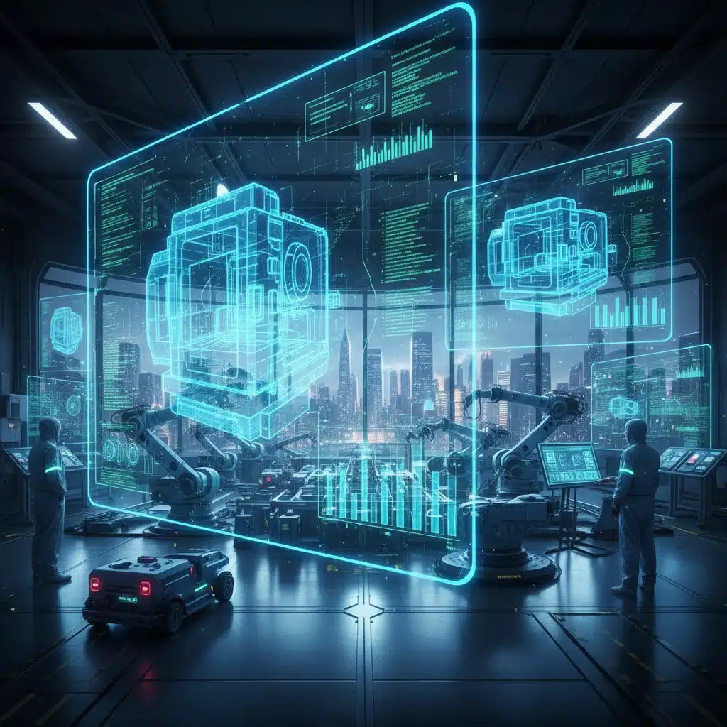 Digital Twins Revolutionize US Industry: Predicting & Optimizing by 2026
