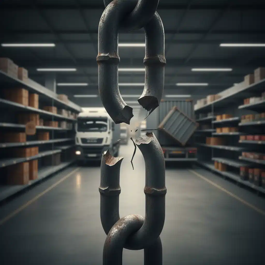 Disrupted supply chain impacting brand availability and consumer choices.