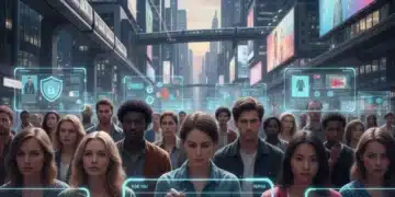 Diverse U.S. consumers engaging with digital privacy and personalized content